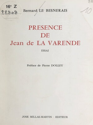 cover image of Présence de Jean de La Varende